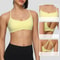 Womens High Support Shockproof Sports Bra With Back Cross Straps 1