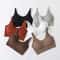 Seamless Cotton Tube Crop Top Bra Wireless Sports Bra Comfort 0