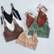 Seamless Cotton Tube Crop Top Bra Wireless Sports Bra Comfort 4