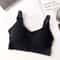 Seamless Cotton Tube Crop Top Bra Wireless Sports Bra Comfort 7