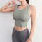 Womens All Day Support Workout Tank Top with Built In Bra