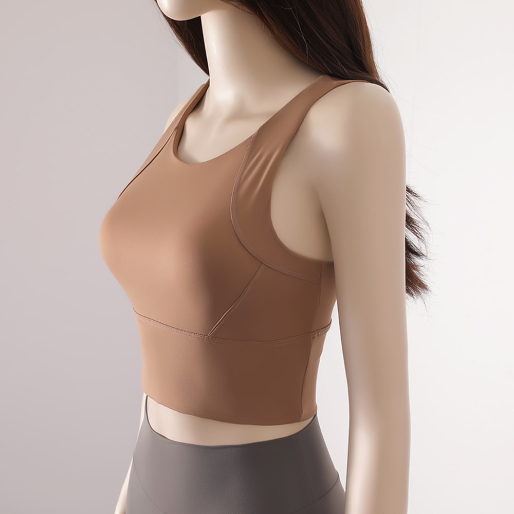 Womens All Day Support Workout Tank Top with Built In Bra
