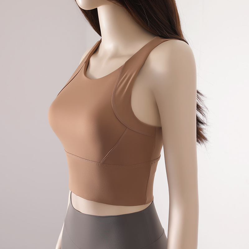 Womens All Day Support Workout Tank Top with Built In Bra