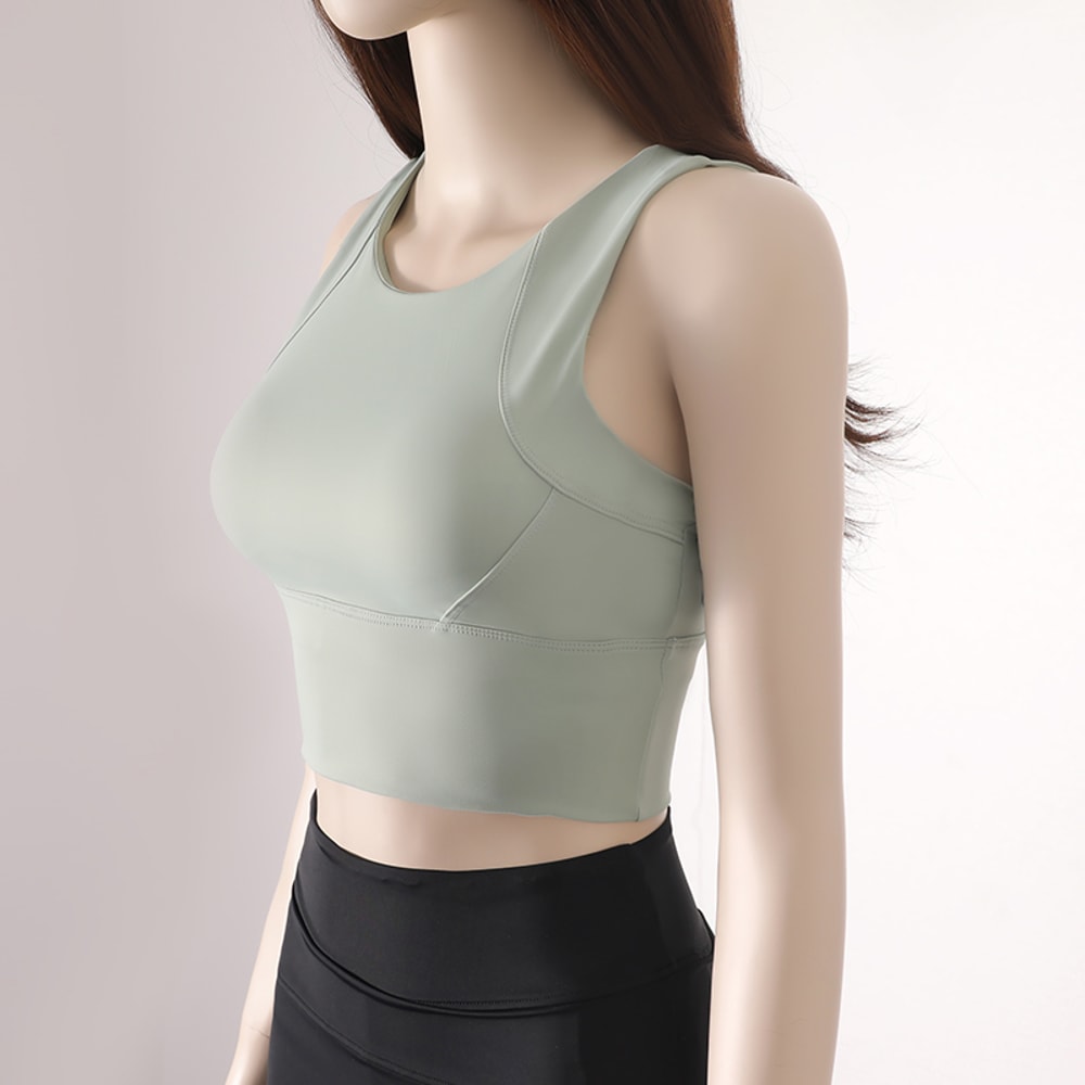 Womens All Day Support Workout Tank Top with Built In Bra