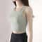 Womens All Day Support Workout Tank Top with Built In Bra