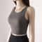Womens All Day Support Workout Tank Top with Built In Bra