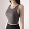 Womens All Day Support Workout Tank Top with Built In Bra