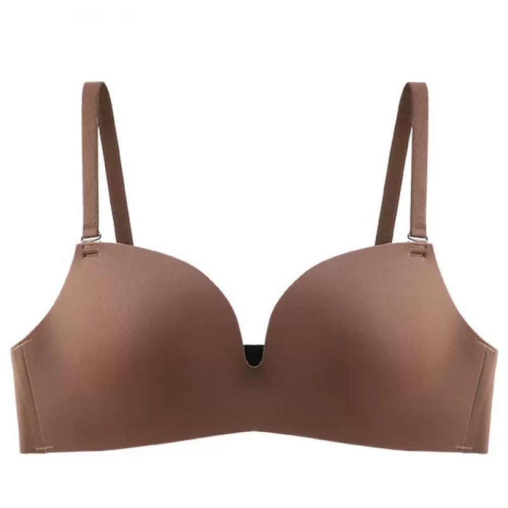 Wireless Seamless Bra For Small Bust Support And Side Gather Comfort 2