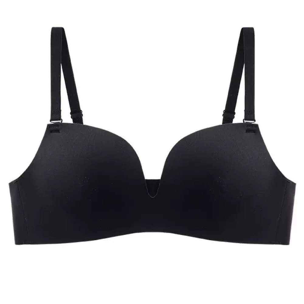 Wireless Seamless Bra For Small Bust Support And Side Gather Comfort 5