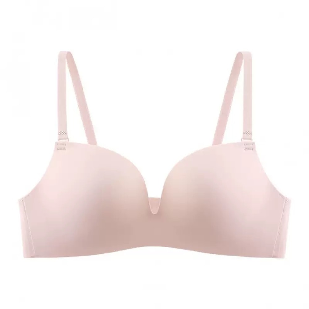 Wireless Seamless Bra For Small Bust Support And Side Gather Comfort 6