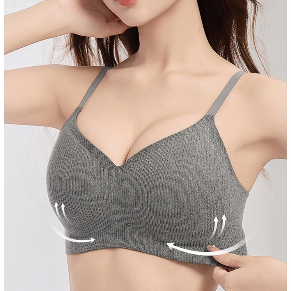 ComfortFit Seamless Push Up Bra for Small Breasts with anti sagging support and Soft Lift