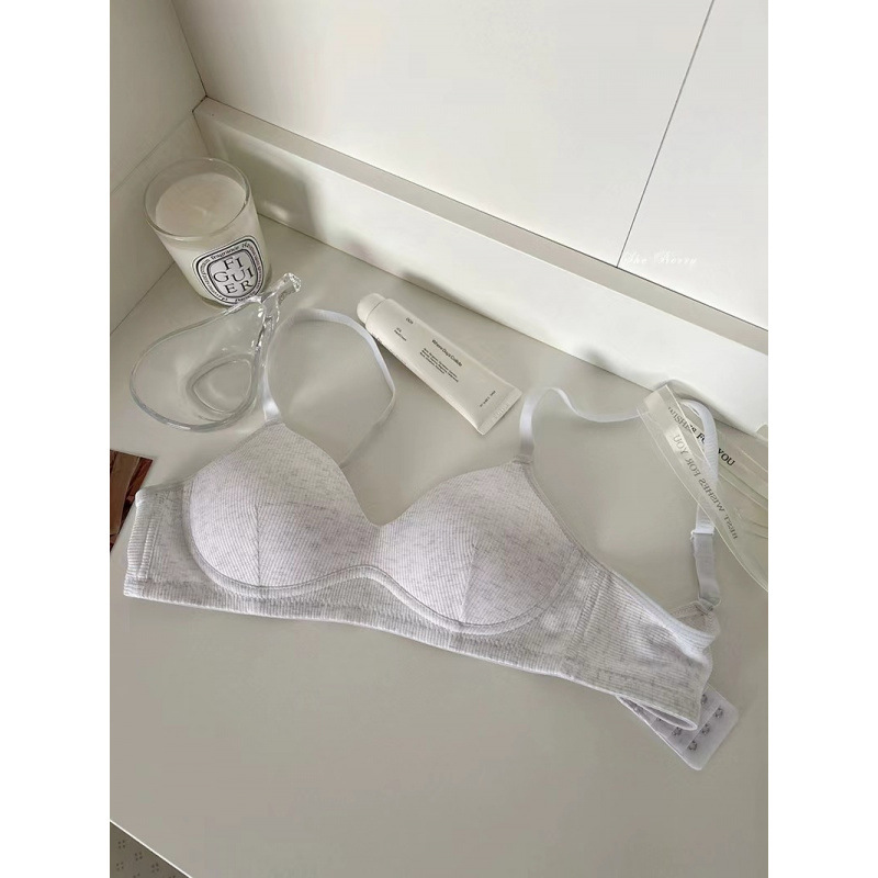 Comfort Cotton Wireless Teen Bra Breathable No Underwire Everyday Fit 3