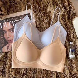 summer ultra thin invisible backless bra for women seamless ice silk comfort