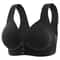 Ultra Comfort Seamless Front Button Breathable Bra Invisible Wireless Underwear 1