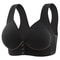 Ultra Comfort Seamless Front Button Breathable Bra Invisible Wireless Underwear 1