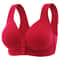 Ultra Comfort Seamless Front Button Breathable Bra Invisible Wireless Underwear 0