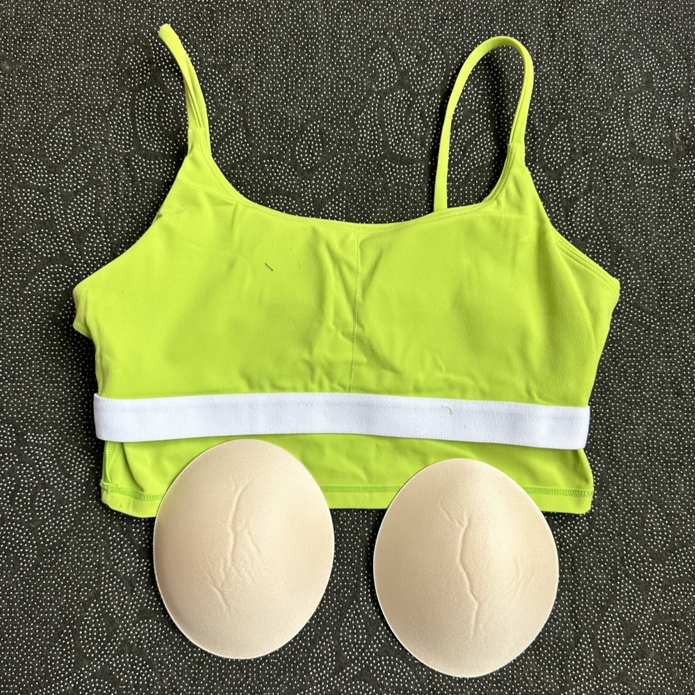 Womens Fitness Sports Bra With Spaghetti Straps Gym Yoga Top 5