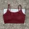 Womens Fitness Sports Bra With Spaghetti Straps Gym Yoga Top 6