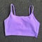 Womens Fitness Sports Bra With Spaghetti Straps Gym Yoga Top 8