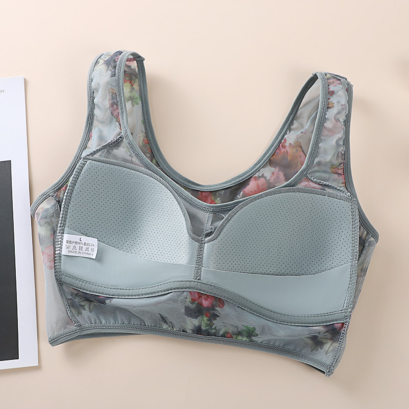 Wireless Seamless Push Up Bra Bralette Breathable Adjustable Comfort