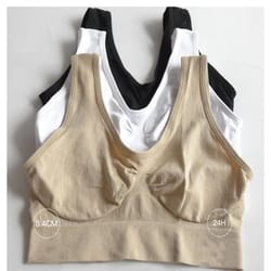 comfortflex seamless wireless plus size bralette bra