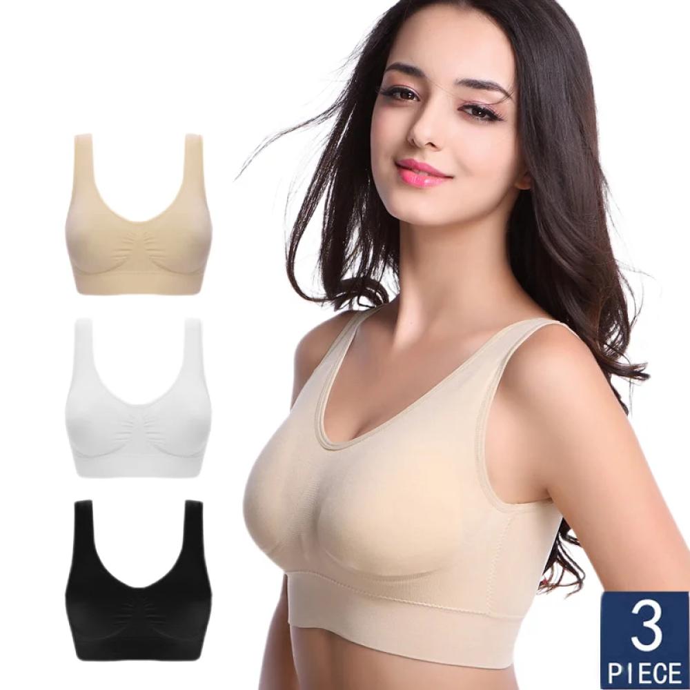 ComfortFlex Seamless Wireless Plus Size Bralette Bra 2