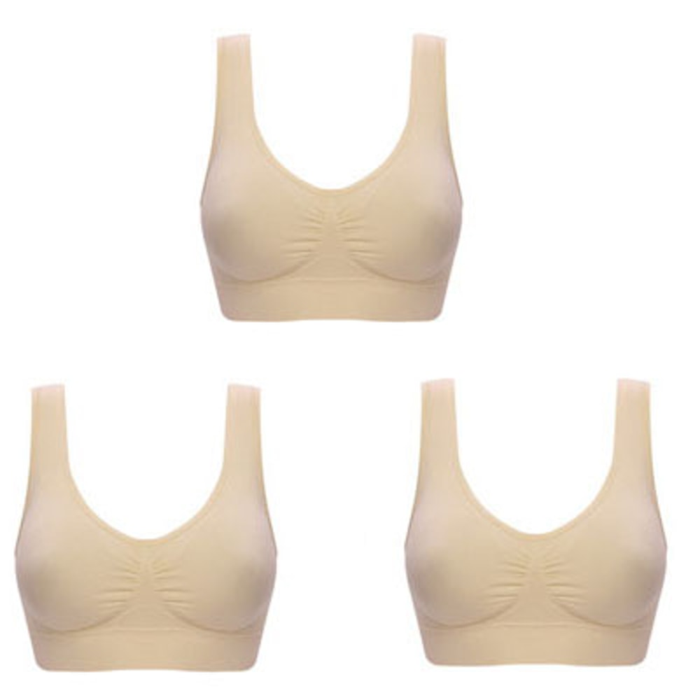 ComfortFlex Seamless Wireless Plus Size Bralette Bra 6