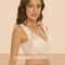 Plus Size Lace Wireless Bralette Comfort Lift Push Up Bra 1