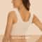 Plus Size Lace Wireless Bralette Comfort Lift Push Up Bra 2