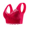 Plus Size Lace Wireless Bralette Comfort Lift Push Up Bra 5