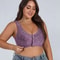 Plus Size Comfort Front Closure Wireless Cotton Bra 1