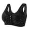 Plus Size Comfort Front Closure Wireless Cotton Bra 9