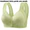 ComfortFit Front Buckle Push Up Bra for Women Breathable Large Size Support