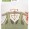 ComfortFit Front Buckle Push Up Bra for Women Breathable Large Size Support
