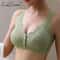 FallSweet Lace Front Wireless Bra Plus Size Bralette Comfort Seamless Fit 2