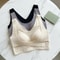 ComfortFit Plus Size Front Closure Seamless Push Up Bra With Cross Back Support 0