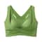 ComfortFit Plus Size Front Closure Seamless Push Up Bra With Cross Back Support 8