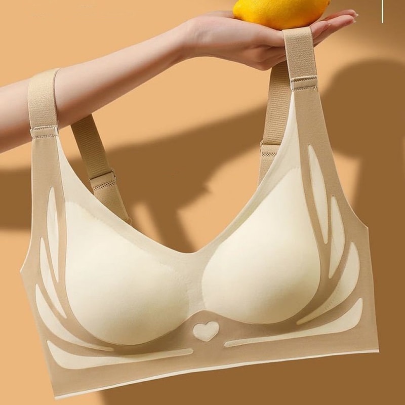 UltraComfort Womens Wireless Seamless Push Up Bra with Anti Sagging Support