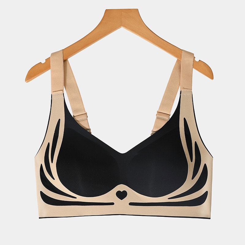 UltraComfort Womens Wireless Seamless Push Up Bra with Anti Sagging Support