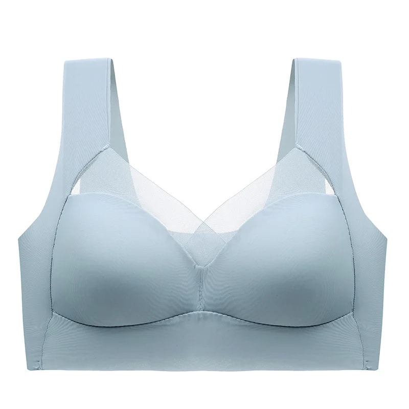 FallSweet Seamless Lace Push Up Bralette Plus Size Wireless Lace Bra Comfort 6