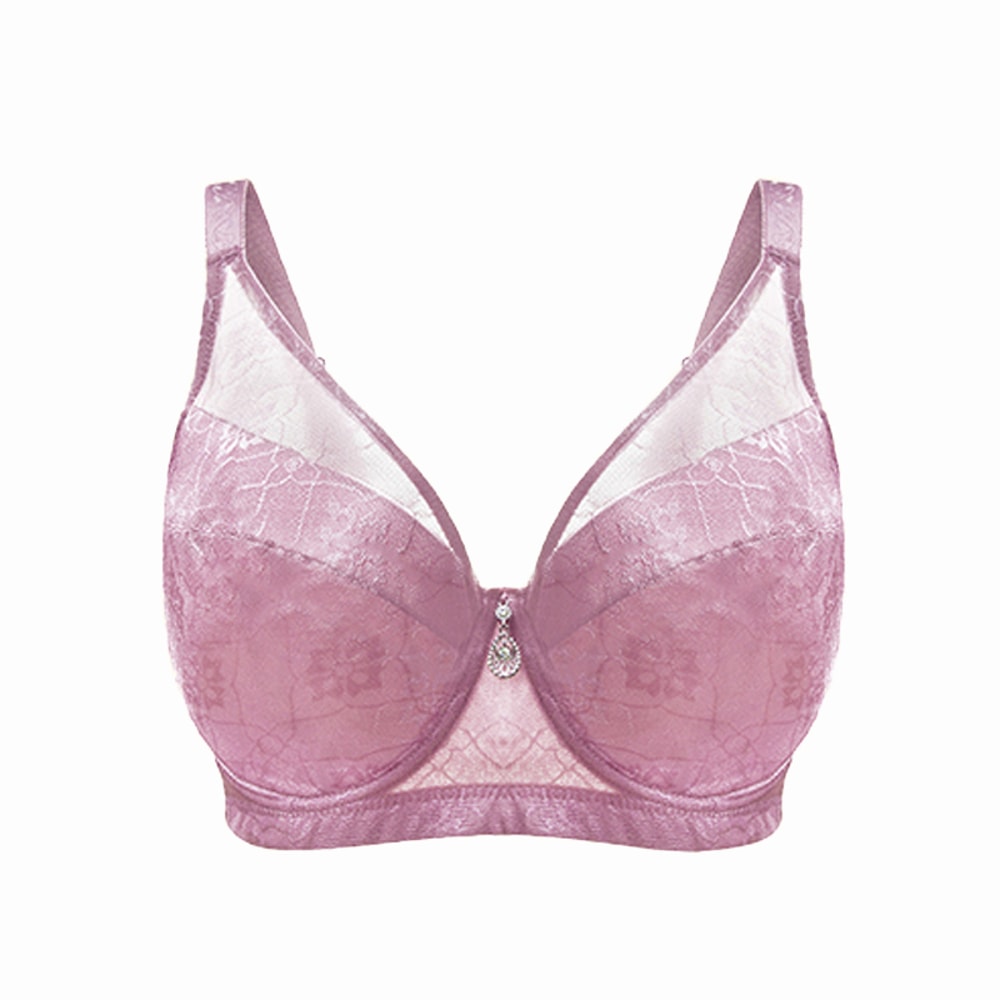 Premium Plus Size Minimizer Underwire Push Up Bra Full Coverage Anti Sagging Support 5