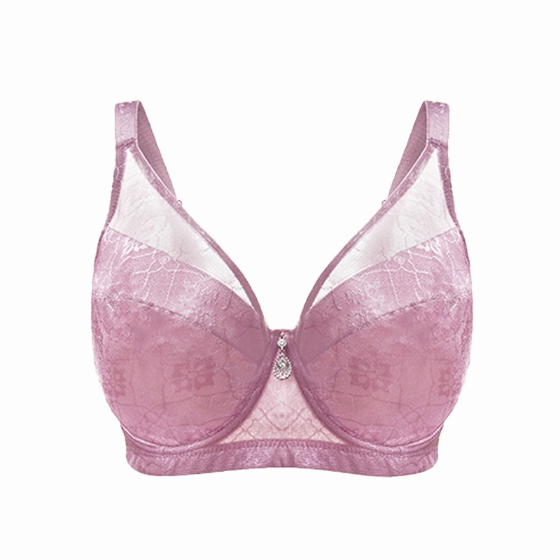 Premium Plus Size Minimizer Underwire Push Up Bra Full Coverage Anti Sagging Support 5