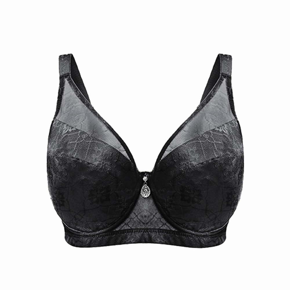 Premium Plus Size Minimizer Underwire Push Up Bra Full Coverage Anti Sagging Support 7