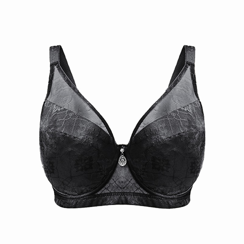 Premium Plus Size Minimizer Underwire Push Up Bra Full Coverage Anti Sagging Support 7