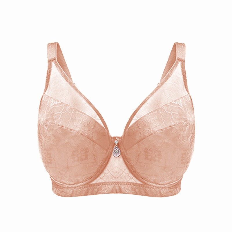 Premium Plus Size Minimizer Underwire Push Up Bra Full Coverage Anti Sagging Support 8
