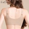 ComfortFit Zip Front Wireless Sports Bra Seamless Push Up Bralette 2