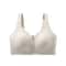 ComfortFit Zip Front Wireless Sports Bra Seamless Push Up Bralette 6