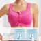 Zip Front High Impact Sports Bra with Adjustable Wirefree Support