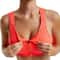 Zip Front High Impact Sports Bra with Adjustable Wirefree Support