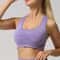 High Support Seamless Padded Yoga Bra High Impact Sports Bra Crop Top for Women